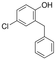 Sreucture of Ortho Benzyl Para Chloro Phenol CAS 120-32-1