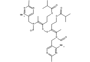 Structure of Sulbutiamine CAS 3286-46-2