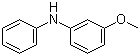 Structure of 3-Methoxydiphenylamine CAS 101-16-6