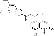 Structure of Indacaterol CAS 312753-06-3