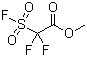 Structure of Methyl 2,2-difluoro-2-(fluorosulfonyl)acetate CAS 680-15-9