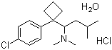Structure of Sibutramine hydrochloride monohydrate CAS 125494-59-9
