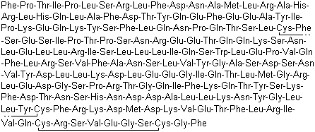 Structure of Somatotropin CAS 12629-01-5