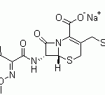 Structure of Ceftriaxone Sodium Sterile CAS 74578-69-1