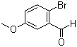 Structure of 2-Bromo-5-methoxybenzaldehyde CAS 7507-86-0