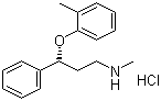 Structure of Atomoxetine hydrochloride CAS 82248-59-7