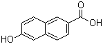 structure of 6-Hydroxy-2-naphthoic acid CAS 16712-64-4