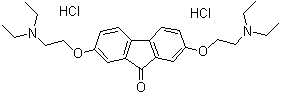 structure of Tilorone dihydrochloride CAS 27591-69-1