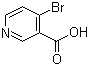 structure of 4-Bromonicotinic acid CAS 15366-62-8