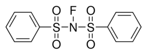 structure of N-Fluorobenzenesulfonimide CAS 133745-75-2