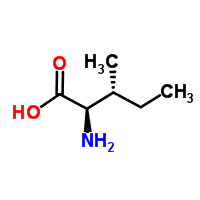 structure of D-Isoleucine CAS 319-78-8