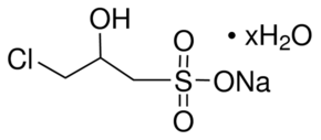 structure of 3-CHLORO-2-HYDROXYPROPANESULFONIC ACID SODIUM SALT CAS 126-83-0