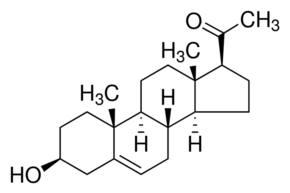 structure of Pregnenolone CAS 145-13-1