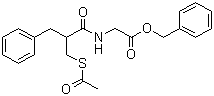 structure of Racecadotril CAS 81110-73-8