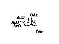 structure of 1,2,3,4,6-PENTA-O-ACETYL-D-MANNOPYRANOSE CAS 4163-59-6