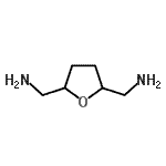 structure of 2,5-bis(aminomethyl)tetrahydrofuran CAS 66918-21-6