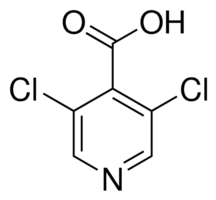 structure of 3,5-Dichloropyridine-4-carboxylic acid CAS 13958-93-5