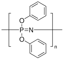 structure of POLY(BIS(PHENOXY)PHOSPHAZENE) CAS 28212-48-8