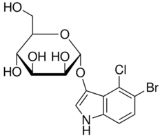 structure-of-alpha-D-Mannopyranoside-5-bromo-4-chloro-1H-indol-3-yl-CAS-125229-64-3