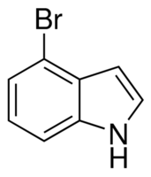 structure of 4-Bromoindole CAS 52488-36-5