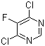 structure of 4,6-Dichloro-5-fluoropyrimidine CAS 213265-83-9