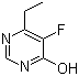 structure of 6-Ethyl-5-fluoro-4-pyrimidinol CAS 137234-87-8