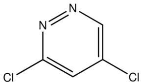 Structure of 3,5-Dichloropyridazine CAS 1837-55-4