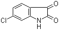 structure of 6-Chloroisatin CAS 6341-92-0
