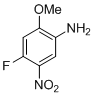 Structure of 4-Fluoro-2-methoxy-5-nitroaniline CAS 1075705-01-9
