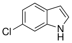 Structure of 6-Chloroindole CAS 17422-33-2