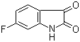 Structure of 6-Fluoroisatin CAS 324-03-8