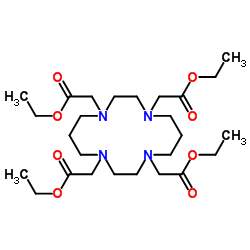 Structure of Tetraethyl 2,2',2'',2'''-(1,4,8,11-tetraazacyclotetradecane-1,4,8,11-tetrayl)tetraacetate CAS 126320-57-8