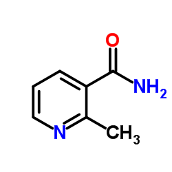 Structure of 2-Methyl-nicotinamide CAS 58539-65-4