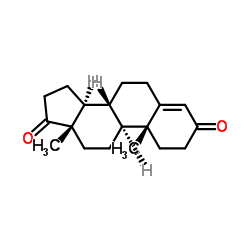 Structure of Androstenedione CAS 63-05-8