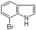 Structure of 7-Bromoindole CAS 51417-51-7