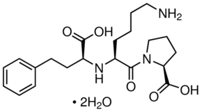 Structure of Lisinopril CAS 83915-83-7