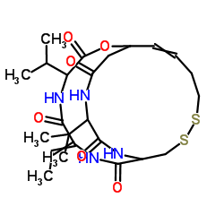 Structure of Romidepsin CAS 128517-07-7