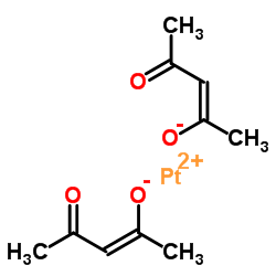 structure of Platinum bis(acetylacetonate) CAS 15170-57-7