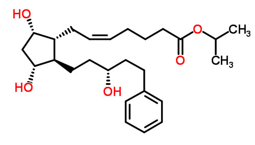 structure of Latanoprost CAS 130209-82-4