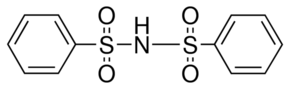 Structure of N-(Phenylsulfonyl)benzene sulfonamide CAS 2618-96-4