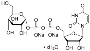 Structure of Uridine 5'-diphosphoglucose disodium salt CAS 28053-08-9