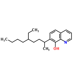 Structure of 7-4-ethyl-1-methylocty-8-hydroxyquinoline CAS 73545-11-6