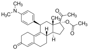 Structure of Ulipristal CAS 126784-99-4