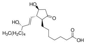 Structure of Alprostadil CAS 745-65-3