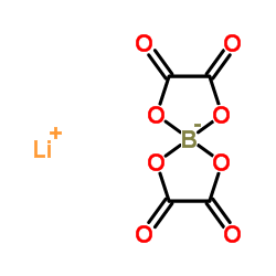 Structure of Lithium Bis(oxalato) Borate CAS 244761-29-3
