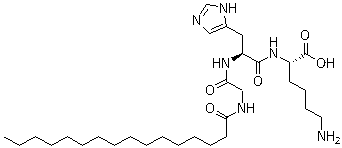 Structure of PalMitoyl Tripeptide-1 CAS 147732-56-7