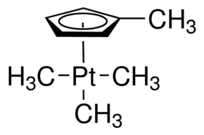Structure of (Trimethyl)methylcyclopentadienylplatinum(IV) CAS 94442-22-5
