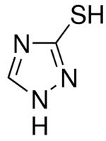 Structure of 1H-1,2,4-Triazole-3-thiol CAS 3179-31-5