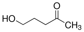 Structure of 5-Hydroxy-2-pentanone CAS 1071-73-4