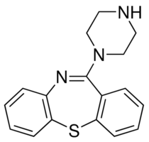 Structure of 11-(1-Piperazinyl)dibenzo[b,f][1,4]thiazepine CAS 5747-48-8